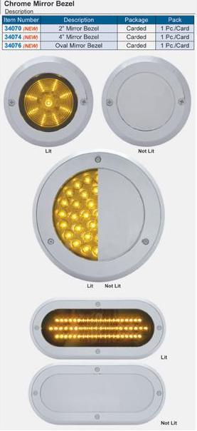 United Pacific New Mirror Bezels